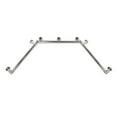 thumbnail image 1 of Domovina 1" Bay Window Curtain Rod-Color:Satin Nickel, 1 of 2