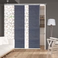 thumbnail image 1 of Domovina 4 Panel Track Vertical Blinds, Adjustable 48-88"W x 91.4"H - Splinter/Anan, 1 of 10