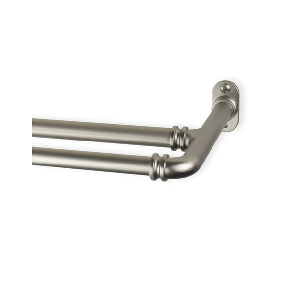 Domovina 5/8-inch Blackout Double Curtain Rod/ Towel Bar