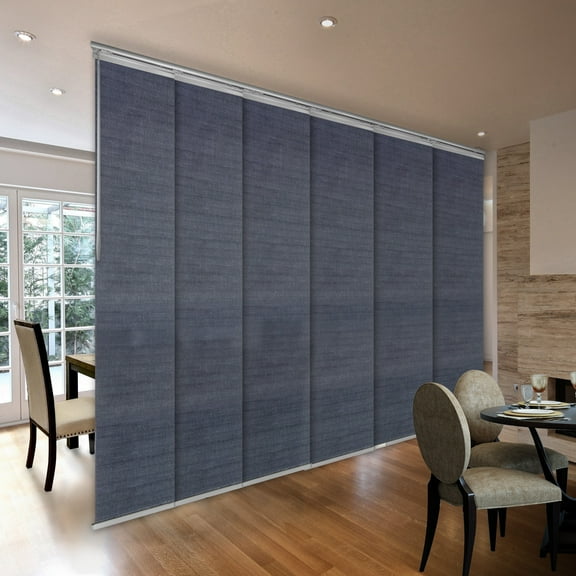 Domovina Steel Vertical Window Blinds, Anan, 70-130" x 91.4"