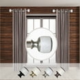 thumbnail image 1 of Domovina Andres 1-inch Side Curtain Rod 12-20 Inches (Set of 2)-Color:Satin Nickel, 1 of 1