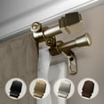 thumbnail image 1 of Domovina Ben 5/8" Double Curtain Rod-Color:Antique Gold,Size:28-48", 1 of 3