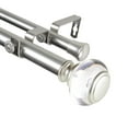 thumbnail image 1 of Domovina Bettina 1-inch Double Curtian Rod-Color:Satin Nickel,Size:120-170", 1 of 2