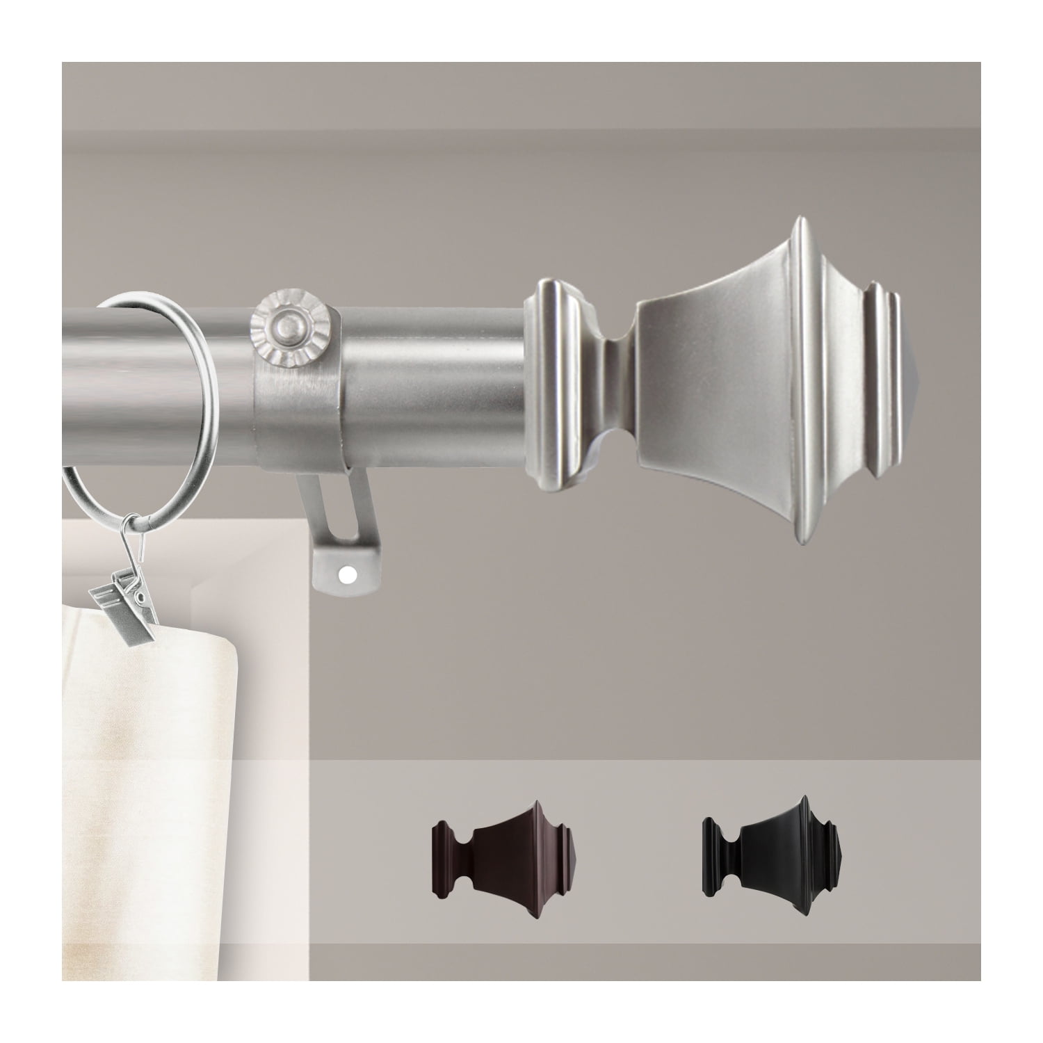 Domovina Chris 1.5" Curtain Rod