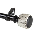 thumbnail image 1 of Domovina Corinne 1-inch Single Curtian Rod-Color:Black,Size:160-240", 1 of 2
