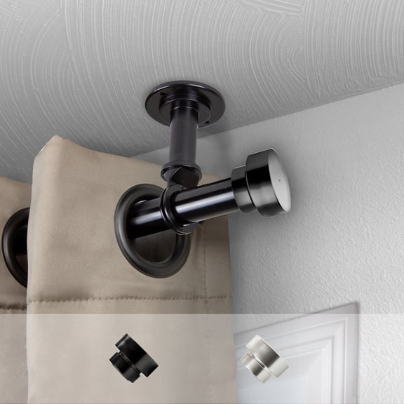 Domovina Coronet 1" Ceiling Curtain Rod