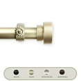 thumbnail image 1 of Domovina Coronet 1" Curtain Rod-Color:Light Gold,Size:48"-84", 1 of 2