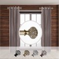 thumbnail image 1 of Domovina Hollyn 1-inch Side Curtain Rod 12-20 Inches (Set of 2)-Color:Light Gold, 1 of 1