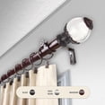 thumbnail image 1 of Domovina Marcela 1" Curtain Rod-Color:Black,Size:28-48", 1 of 1