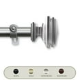 thumbnail image 1 of Domovina Pat 1" Curtain Rod-Color:Satin Nickel,Size:160"-240", 1 of 2