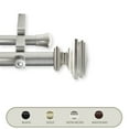 thumbnail image 1 of Domovina Pat 1" Double Curtain Rod-Color:Satin Nickel,Size:66"-120", 1 of 2