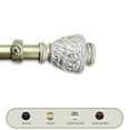 thumbnail image 1 of Domovina Rona 1" Single Curtain Rod-Color:Light Gold,Size:66"-120", 1 of 2