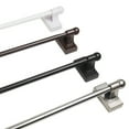 thumbnail image 1 of Domovina Self-Adhesive/ Wall Mount Rod 9-16 inches-Color:Black, 1 of 6