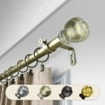 thumbnail image 1 of Domovina Supreme 1" Curtain Rod-Color:Light Gold, 1 of 1