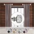 thumbnail image 1 of Domovina Tayla 1-inch Side Curtain Rod 12-20 Inches (Set of 2)-Color:Satin Nickel, 1 of 1