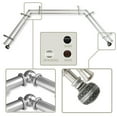 thumbnail image 1 of Domovina Taylor 13/16" Bay Window Double Curtain Rod-Color:Satin Nickel, 1 of 2