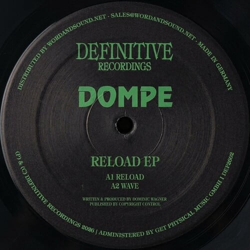 Dompe - Reload - Music & Performance - Vinyl