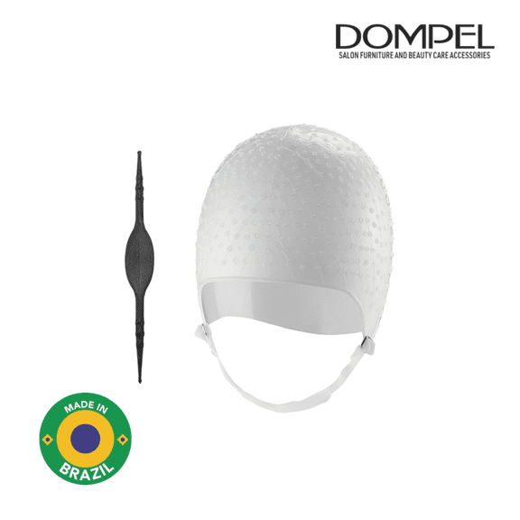 Dompel Silicone Highlight Hair Cap with Needle Model 233 CA