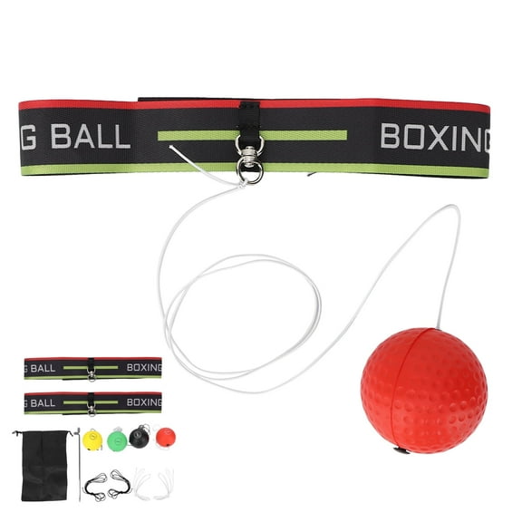 Domqga Ball,Boxing Ball For Adjustable Headband Ball Set For Hand Eye Coordination Training,Boxing Ball With Headband