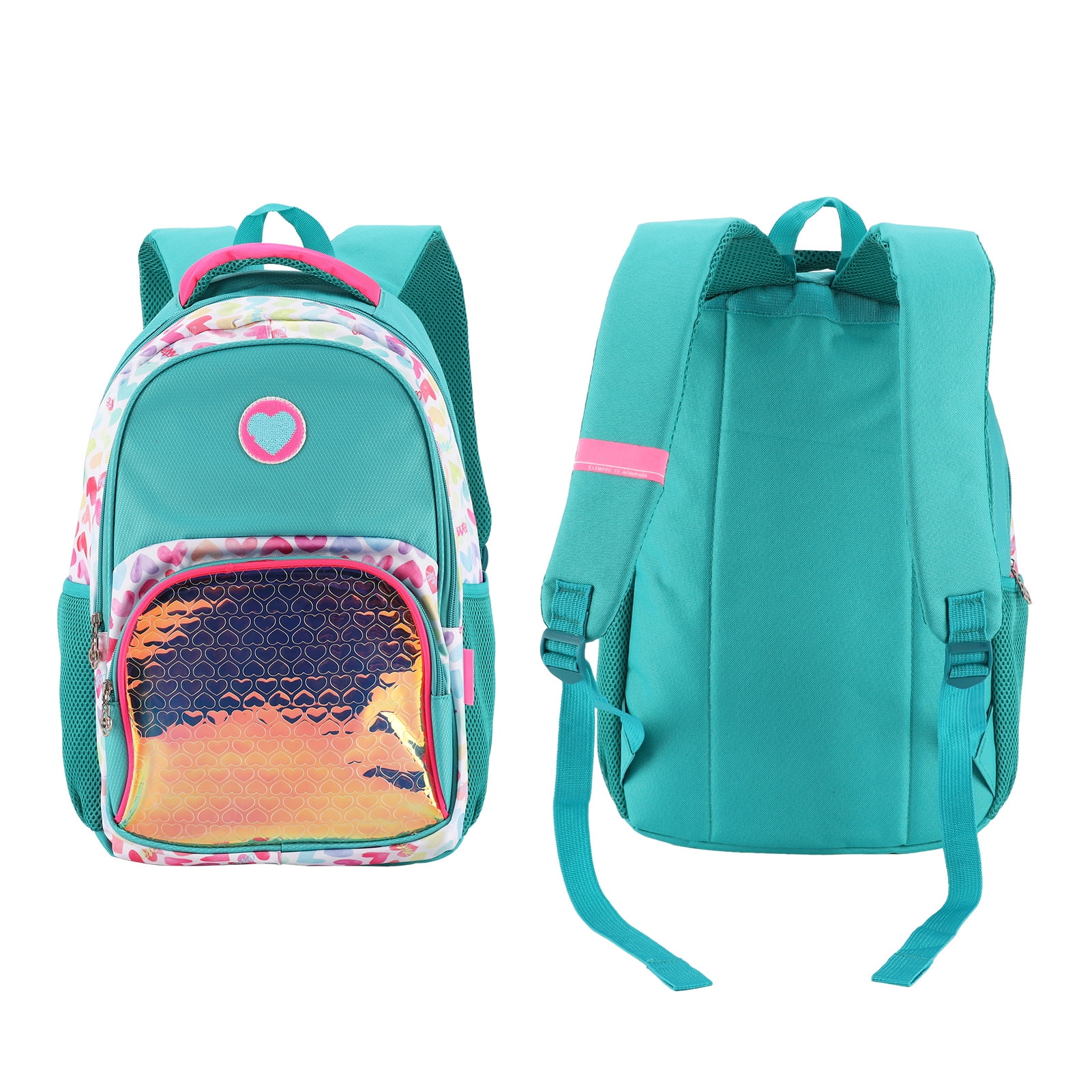 Domqga Children Backpack, Backpack Bag Smoothly Open Close Large Capacity Wear With Adjustable