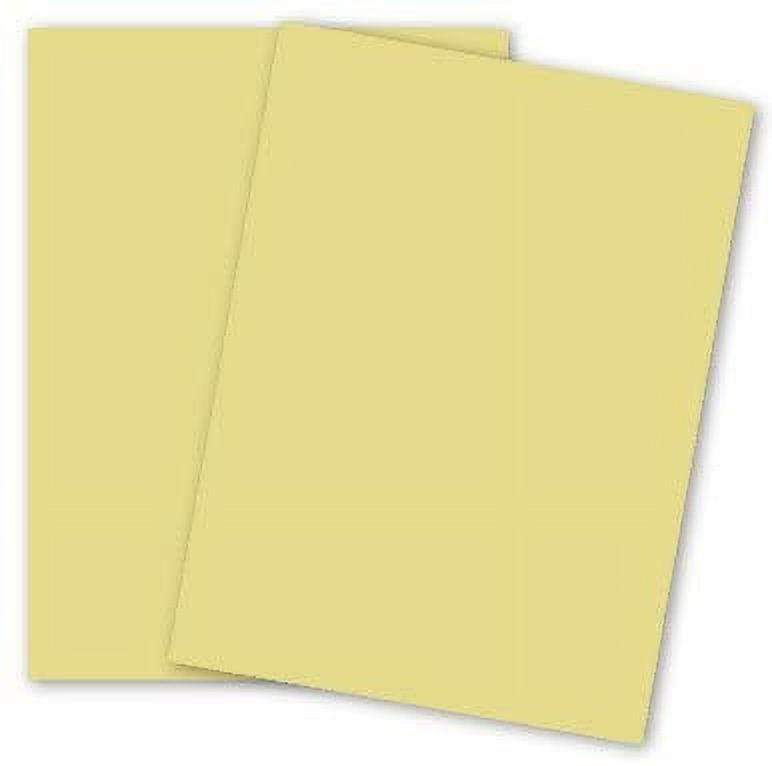 Domtar Colors - Earthchoice CANARY - Opaque Text - 11 x 17 Paper - 24/60 Text - 500 PK by Domtar Colors