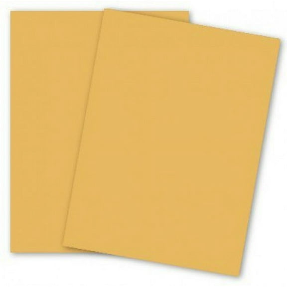 Domtar Colors - Earthchoice GOLDENROD - Opaque Text - 8.5 x 11 Paper - 24/60 Text - 500 PK by Domtar Colors