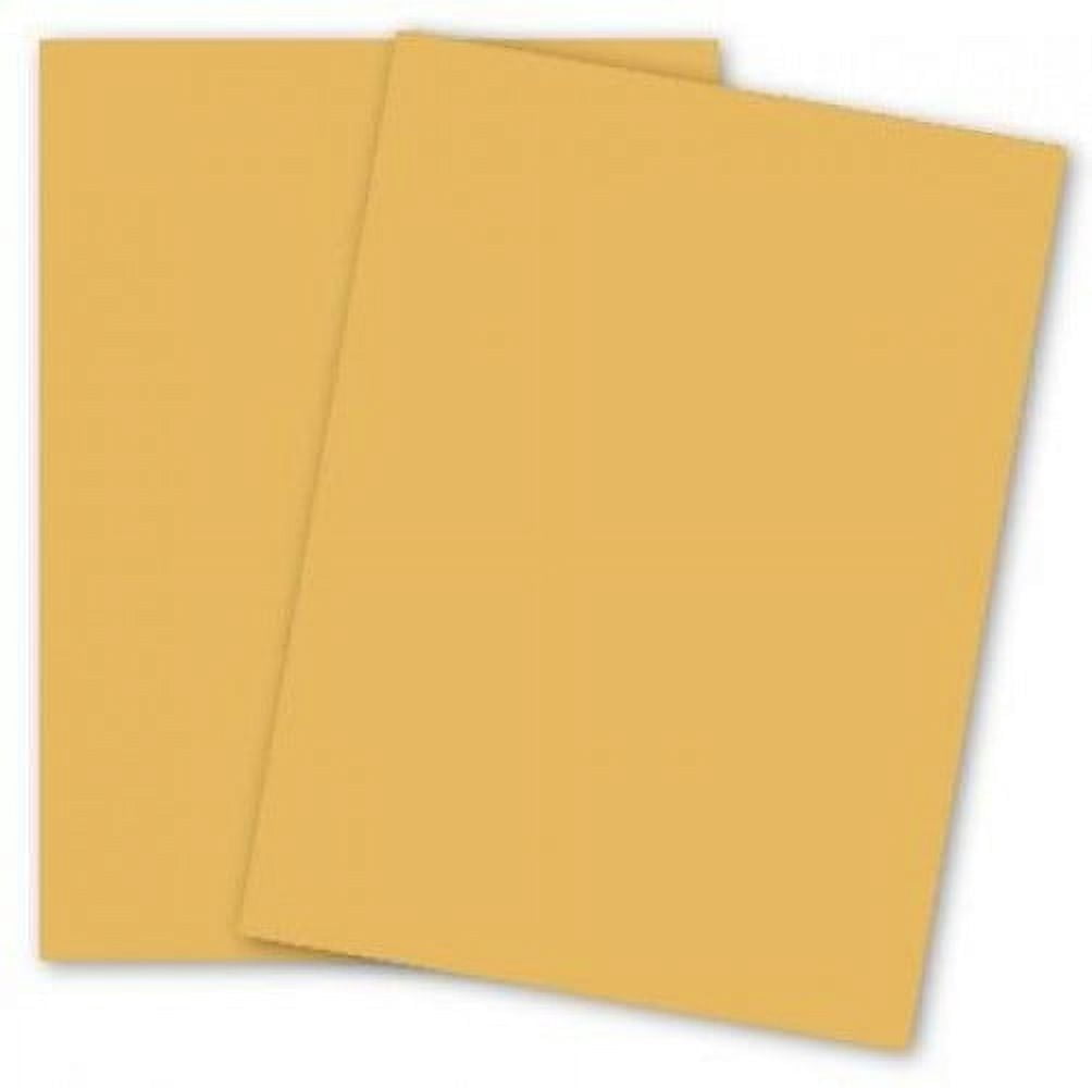 Domtar Colors - Earthchoice GOLDENROD VB Cover - 8.5 x 11 Cardstock Paper - 67lb VB Cover - 250 PK
