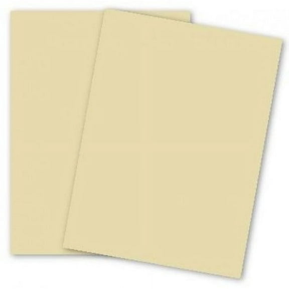 Domtar Colors - Earthchoice IVORY Opaque Text - 8.5 x 11 Paper - 28/70 Text - 500 PK