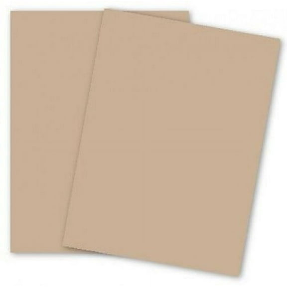 Domtar Colors - Earthchoice TAN VB Cover - 8.5 x 11 Cardstock Paper - 67lb VB Cover - 250 PK