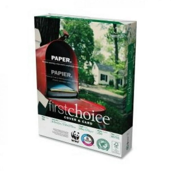 Domtar - Copy Paper, 65lb., Cover And Card, 8-1/2"x11", 250/PK, WE, Sold as 1 Package, DMR 85701
