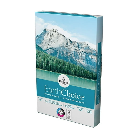 Domtar EarthChoice 11" x 17" Multipurpose Paper 20 lbs. 2703