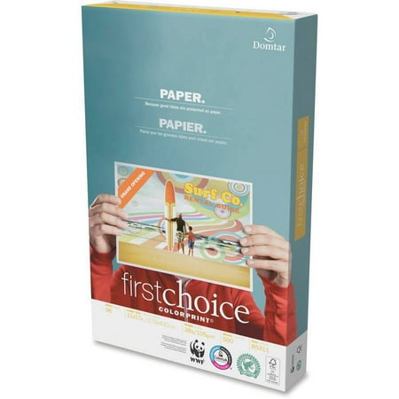 Domtar First Choice ColorPrint 28 lb. Paper Ream, White