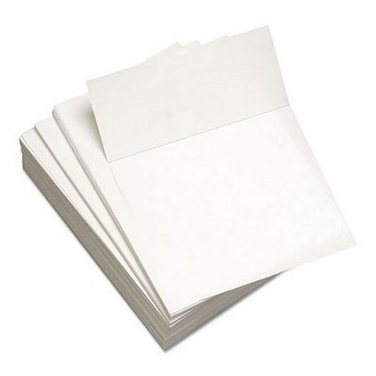 Custom Cut-Sheet Copy Paper, 92 Bright, Micro-Perforated 3.66 Custom Cut-Sheet Copy Paper, 92 Bright, Micro-Perforated 3.66