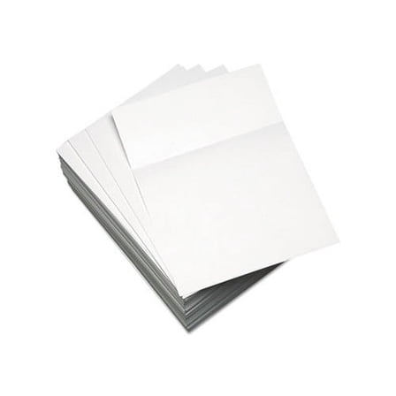 Domtar Paper Custom Cut-Sheet Copy Paper, 92 Bright, 20 lb., 8.5" x 11", White, 500 per Ream, DMR851035