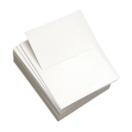 Alliance 813655 Custom Cut Copy Paper, 92 Bright, Micro-perforated 5.5" From Top, 20 Lb Weight, 8.5 X 11, White, 500 Sheets/ream