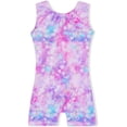 thumbnail image 1 of XXKQ Gymnastics Leotards for Girls Sparkly One-Piece Pro Kids Unitard Biketards with Shorts, 1 of 7