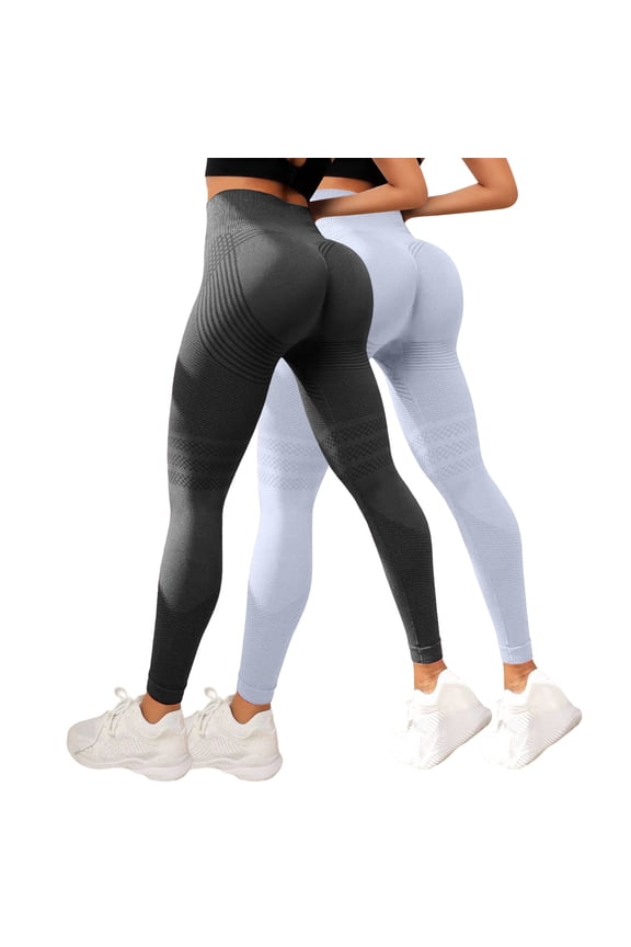2 Pack Celsior Cellulite Leggings, High Waist 3D Anti Cellulite Leggings for Women, Slimming Workout Yoga Pants Dark Gray S