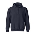 thumbnail image 1 of Domuza Hoodies for Men Drop Shoulder Loose Fit Fleece Sweatshirt, Adjustable Drawstring Hood, Front Kangaroo Pocket, Fall Winter Athletic Streetwear Tops for Gym Workout, 1 of 4