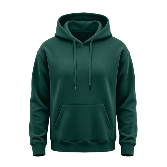 Domuza Men's Hoodie Sweatshirt Pullover Soft Fleece Drawstring Long Sleeve Athletic Sweat Shirt With Kangaroo Pockets