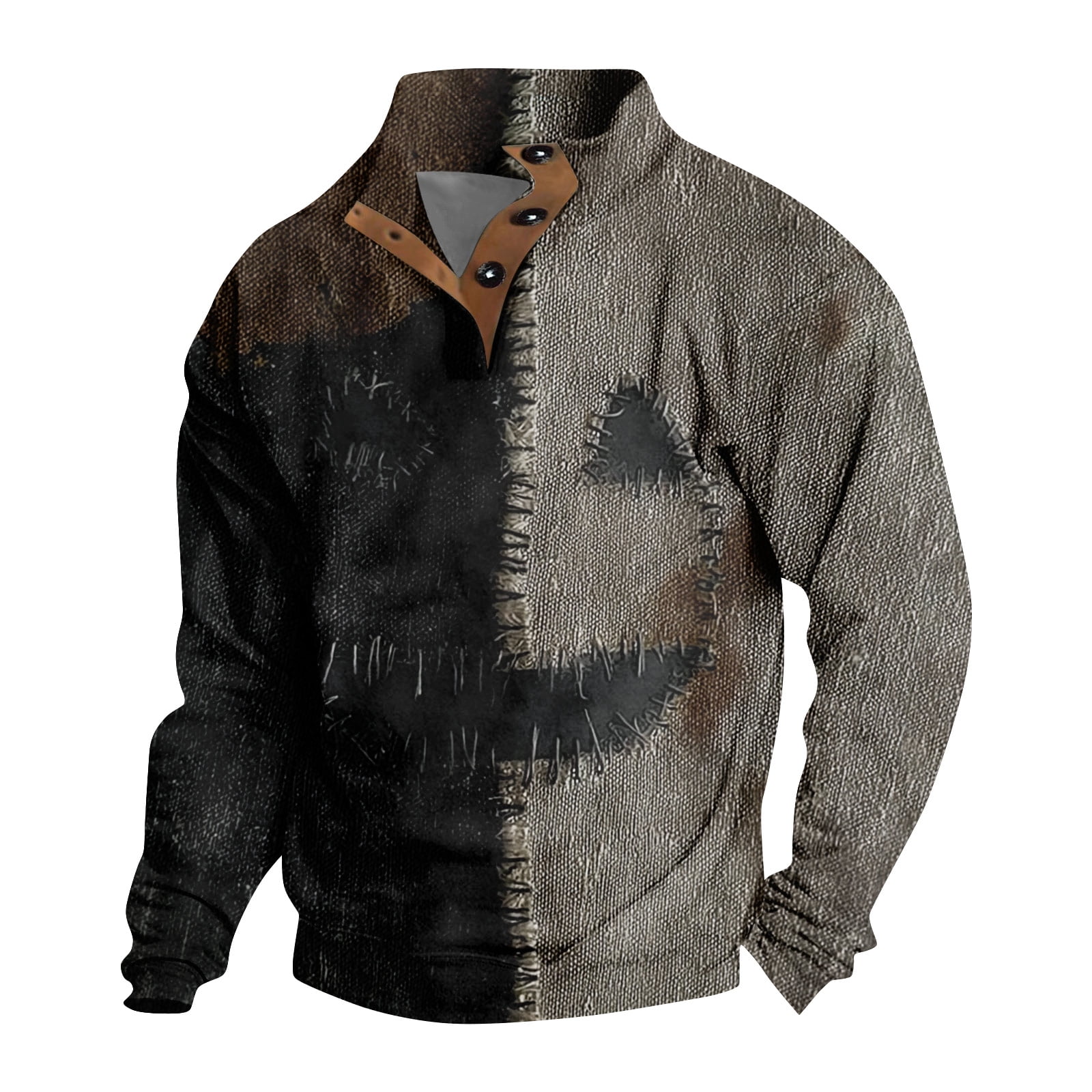 Pumpkin & Ghost Round Neck Long Sleeve Sweatshirt main image 0