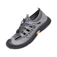 thumbnail image 1 of Domuza Mens Hiking Water Shoes for Women Quick Dry Outdoor Sport Sneakers Non Slip Lightweight Breathable Summer Trekking and Walking Climbing Shoe Gray 7 (EU-39), 1 of 7