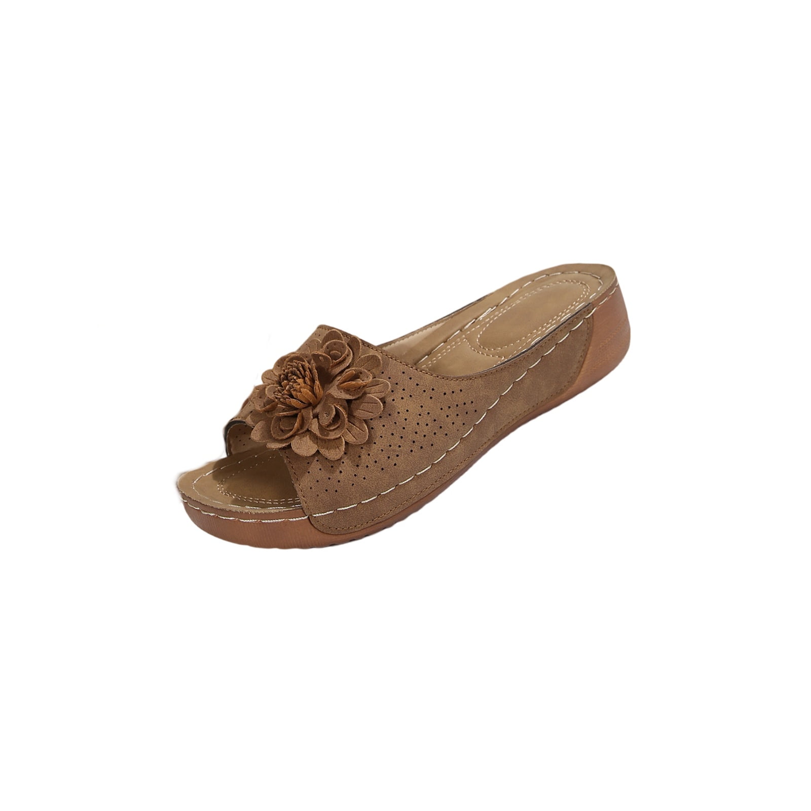 Domuza Orthopedic Sandals for Women Slip on Non Slip Arch Support ...