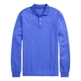 thumbnail image 1 of Domuza Polo Shirts for Men Casual Long Sleeve Golf Shirt Button Down Collared Tops Lightweight Plain Tees, 1 of 4