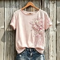 thumbnail image 1 of Domuza Women's Breast Cancer Awareness Shirts Pink Ribbon Print Cancer Survivor Short Sleeve Crew Neck Tee Shirts ,in October We Wear Pink Shirts XL, 1 of 4