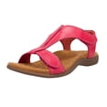thumbnail image 1 of Domuza Womens Orthopedic Sandals Non Slip Slip on Arch Support Summer Flat Sandals Wide Hiking Shoes 2026 New Soft Foam Shoes Watermelon Red 10（EU-43）, 1 of 3
