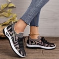 thumbnail image 1 of Domuza Womens Walking Shoes Tennis Nursing Fashion Running Travel Outdoor Casual Comfortable Sneakers for Summer Black 7.5（EU-39）, 1 of 4