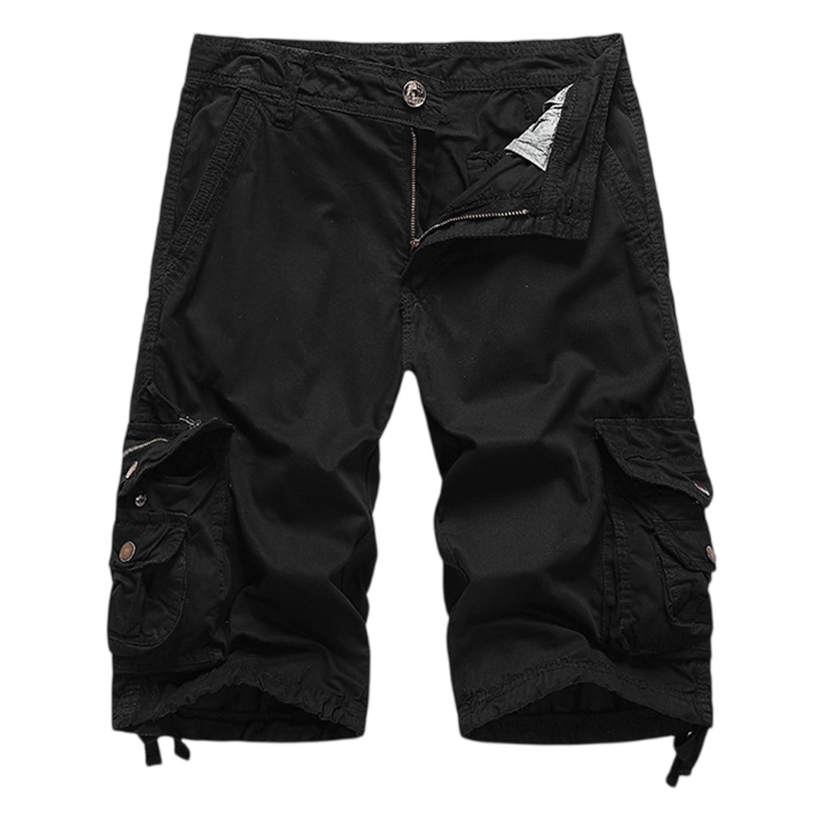Domuza Work Shorts for Men Casual Loose Fit Waterproof Cargo Shorts ...