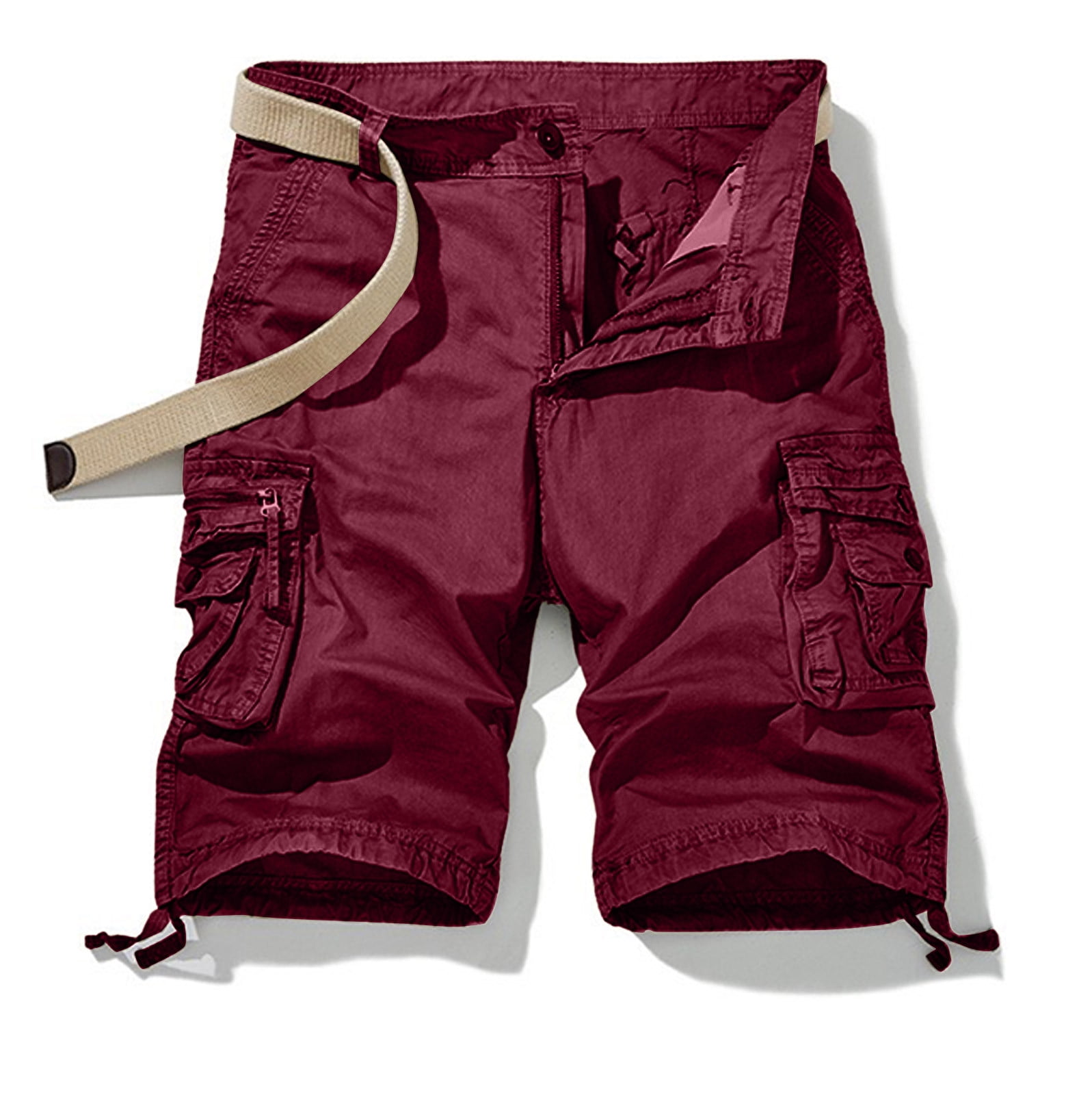 Domuza Work Shorts for Men Casual Relaxed Fit Waterproof Cargo Shorts ...