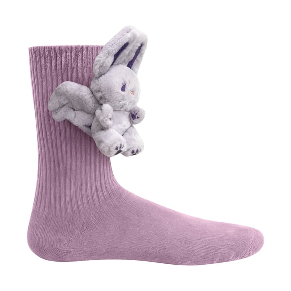 Domzest 2026 NEW Christmas 3D Knit bat Socks for Unisex, Cozy Cute Hand Crochet Knit Sock, Funny Animal Socks, Winter Warm Floor Sock