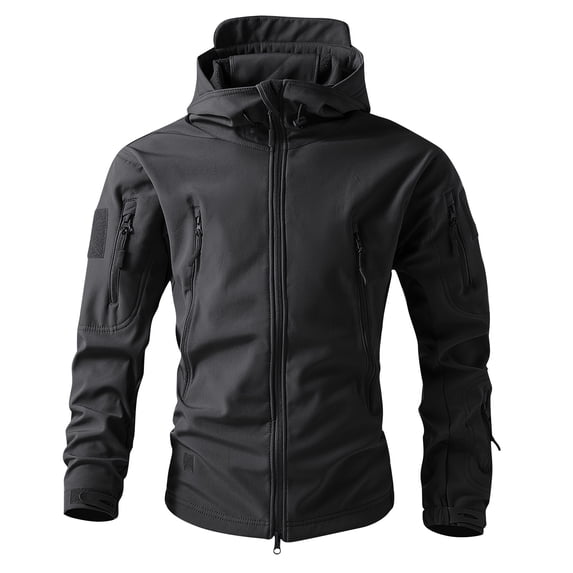 Domzest Camo Jacket for Men Fashion Water Resistant Jackets Regular Fit ...